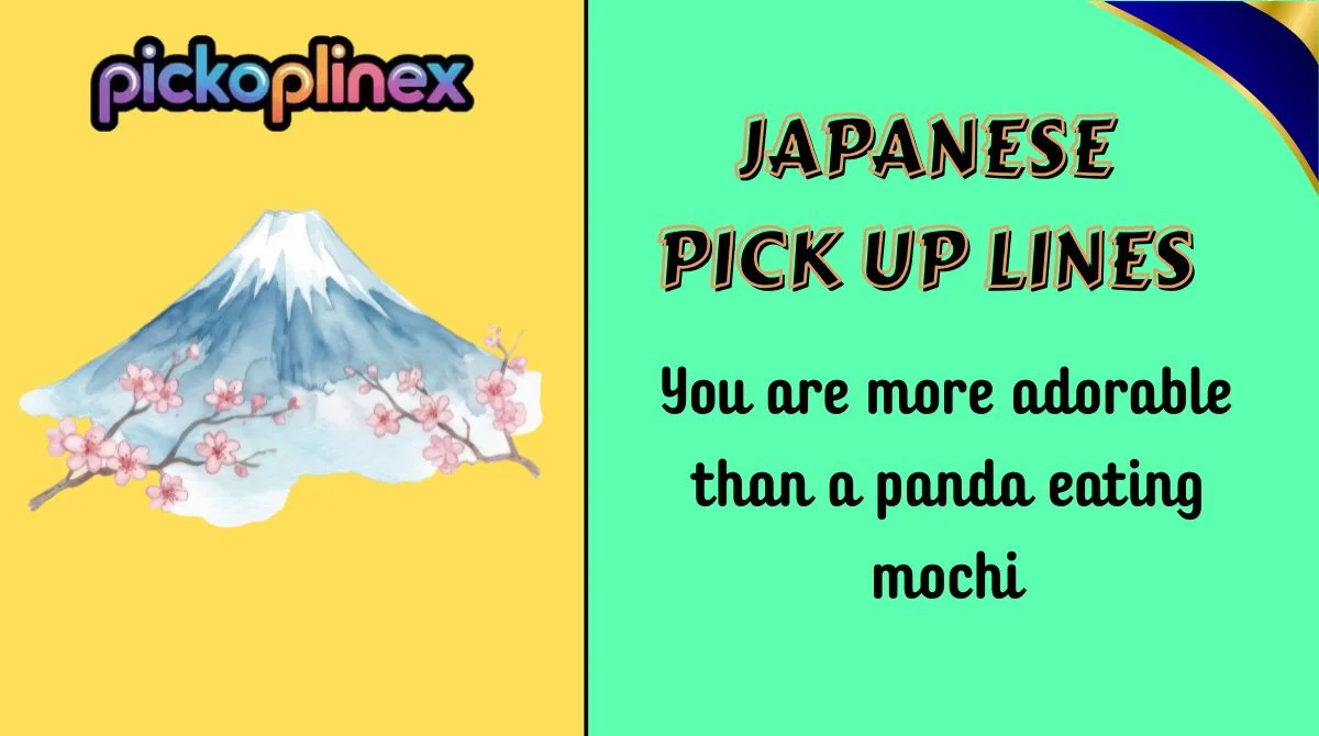 Japanese Pick Up Lines