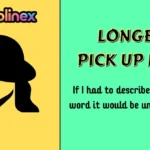 Longest Pick Up Lines