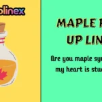 Maple Pick Up Lines