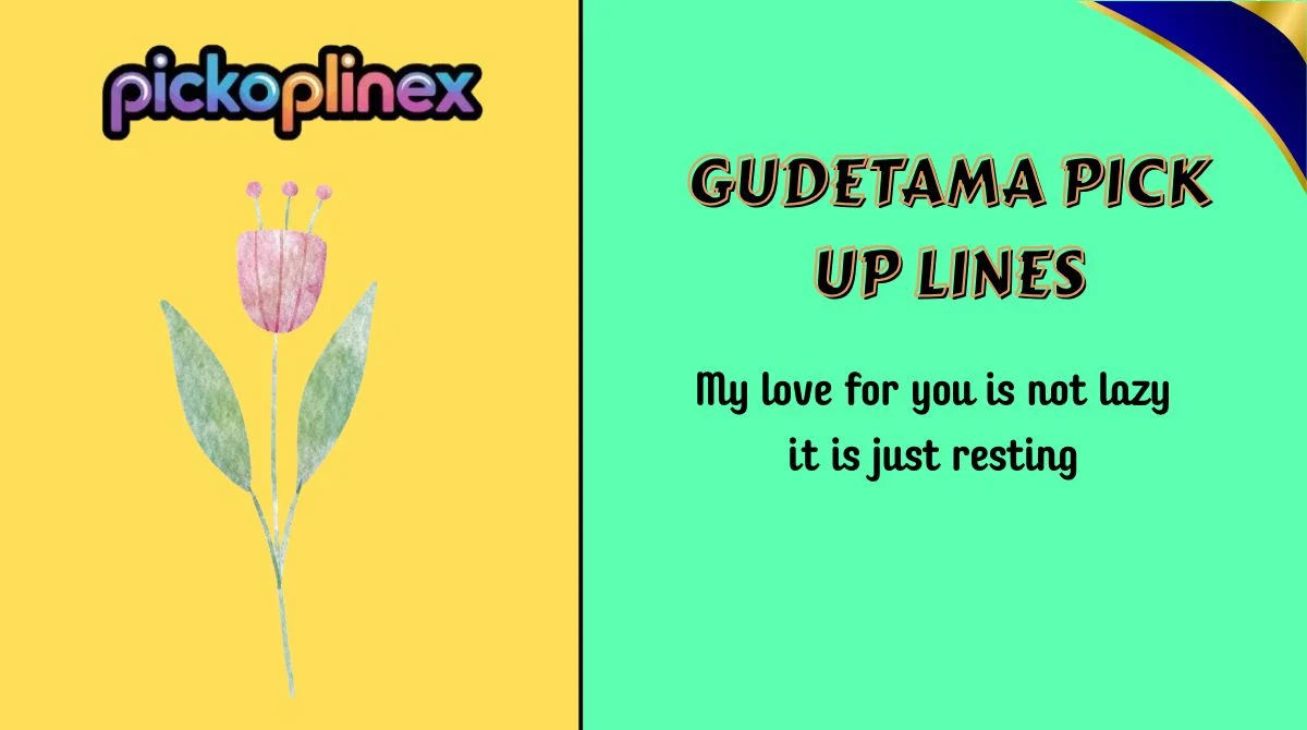 Gudetama Pick Up Lines