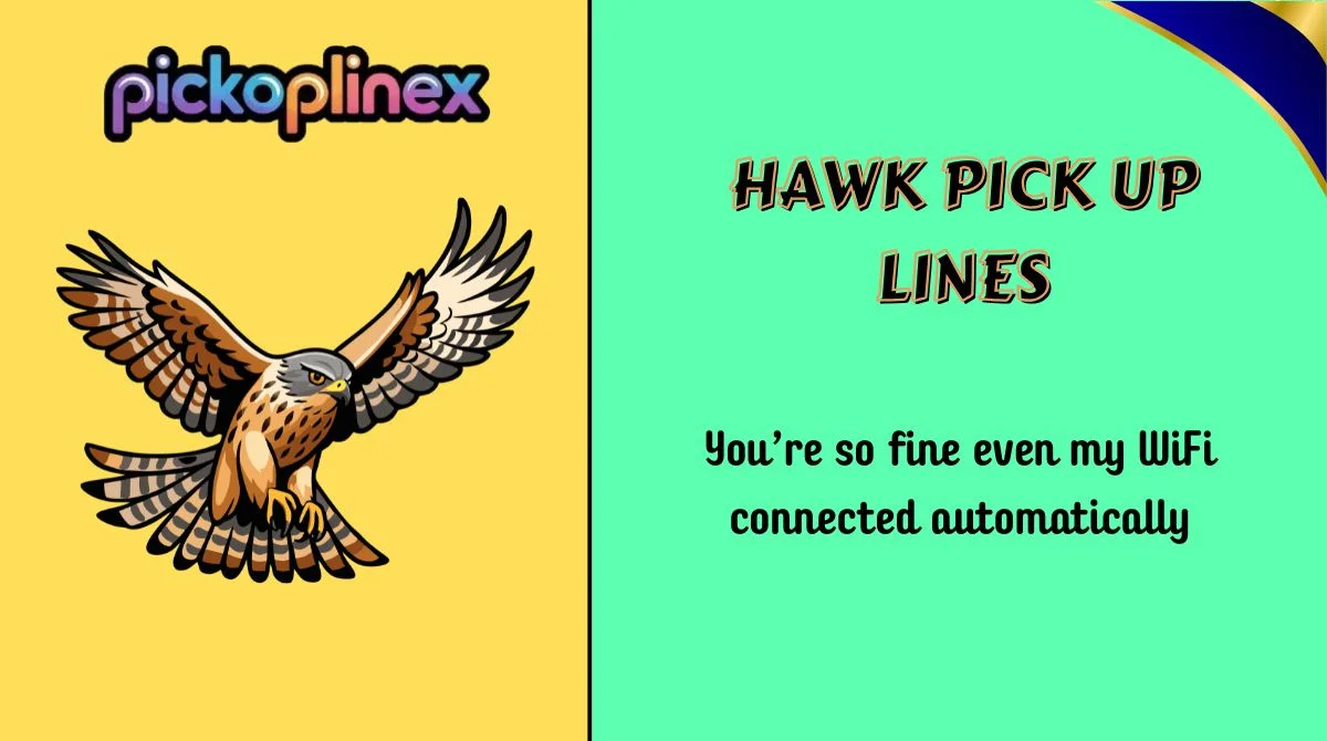 Hawk Pick Up Lines