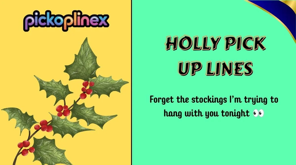 Holly Pick Up Lines